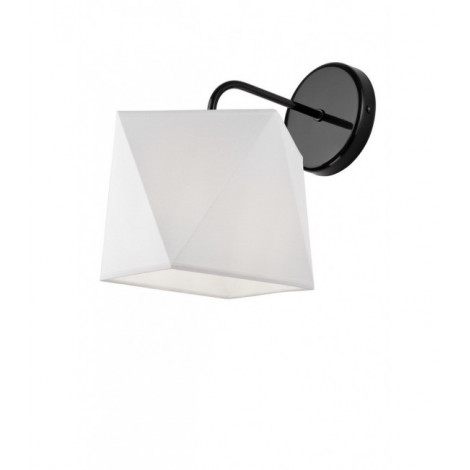 Lampe avec abat jour Carla Acier,Tissu blanc 1 ampoule 29,5cm|Lampes à poser|Luminaire Center