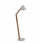 Lampe de bureau Marcello Bois,acier Rustique 1 ampoule 147cm|Lampes à poser|Luminaire Center