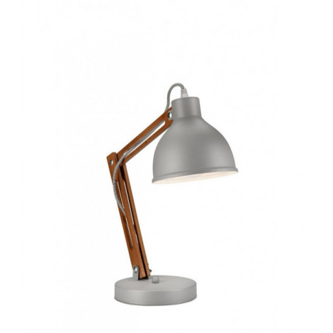 Lampe de table Marcello Bois,acier Rustique 1 ampoule 44cm|Lampes à poser|Luminaire Center