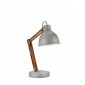 Lampe de table Marcello Bois,acier Rustique 1 ampoule 44cm|Lampes à poser|Luminaire Center