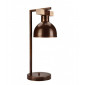 Lampe de table Agnese Bois,acier Marron 1 ampoule 56cm|Lampes à poser|Luminaire Center