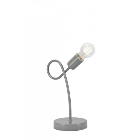 Lampe de table Camilla Acier Gris 1 ampoule 31,5cm|Lampes à poser|Luminaire Center