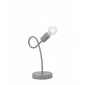 Lampe de table Camilla Acier Gris 1 ampoule 31,5cm|Lampes à poser|Luminaire Center