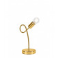 Lampe de table Camilla Acier métallisé Doré 1 ampoule 31,5cm|Lampes à poser|Luminaire Center