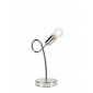 Lampe de table Camilla Acier métallisé Chrome 1 ampoule 31,5cm|Lampes à poser|Luminaire Center