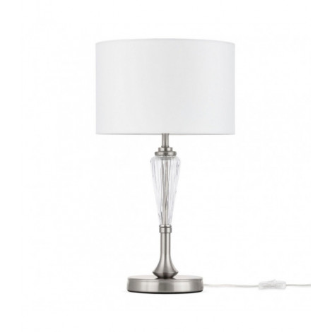 Lampe de table Alicante Nickel 1 ampoule 46cm|Lampes à poser|Luminaire Center