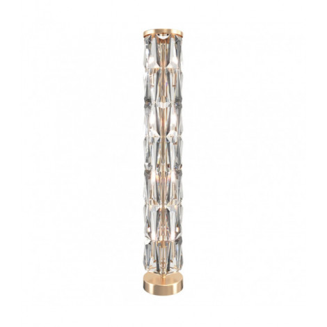 Lampe Design Puntes Acier inoxydable Or 8 ampoules 126,5cm|Lampes à poser|Luminaire Center