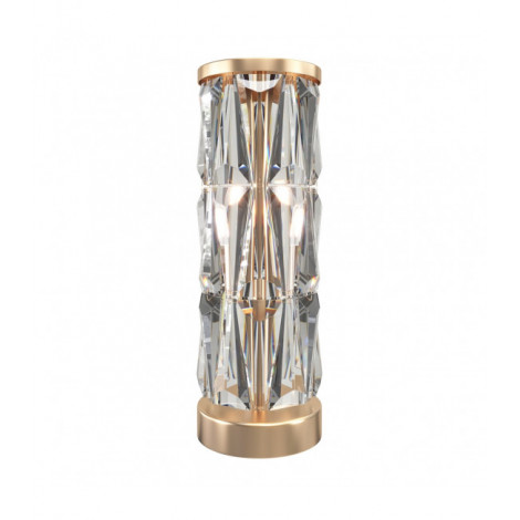 Lampe Design Puntes Acier inoxydable Or 2 ampoules 58cm|Lampes à poser|Luminaire Center