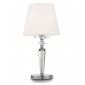 Lampe de table Classic Métal,lin Nickel 1 ampoule 59cm|Lampes à poser|Luminaire Center