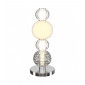 Lampe de table Collar Métal Chrome 45 Cm|Lampes à poser|Luminaire Center