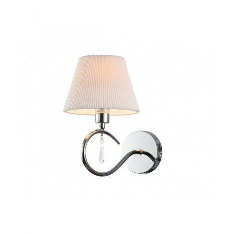 Lampe avec abat jour Talia Nickel 1 ampoule 25cm|Lampes à poser|Luminaire Center