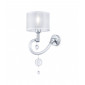 Lampe avec abat jour Bubble Chrome 1 ampoule 37,5cm|Lampes à poser|Luminaire Center