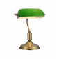 Lampe de table Bankers Kiwi Laiton 1 ampoule 36cm|Lampes à poser|Luminaire Center
