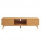 Meuble tv MARCEL placage chêne 160cm|Meuble TV|Baita Home