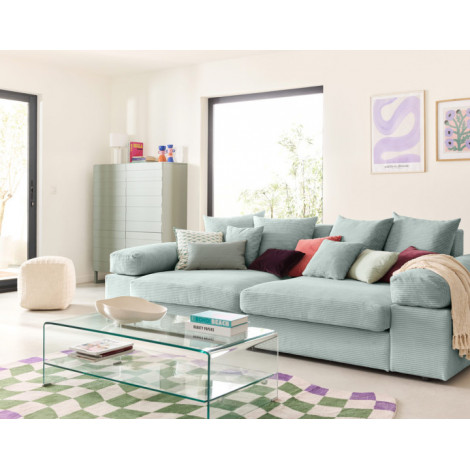 Aspen - canapé 3 places - assise profonde - velours côtelé|Canape|BestMobilier