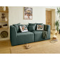 Amalfi - canapé modulable 2 places - en tissu|Canape|BestMobilier