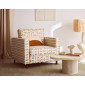 Jake - fauteuil motif graphique en tissu|Canape|BestMobilier