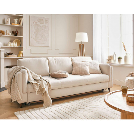 Brooke - canapé 3 places - convertible - en velours|Canape|BestMobilier