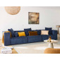 Colombine - canapé modulable droit - 3 places - en velours côtelé|Canape|BestMobilier