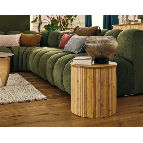 Kofu - bout de canapé - bambou - 40x40 cm|Table Basse|BestMobilier