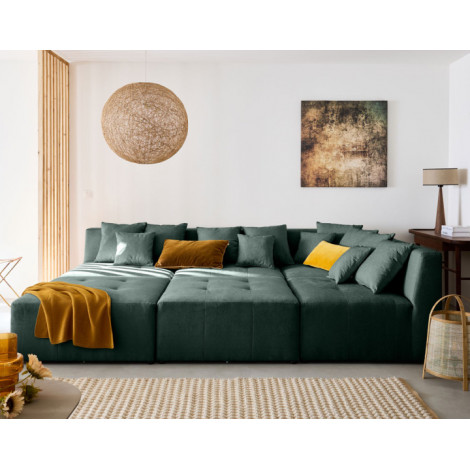 Amalfi - pouf modulable - en tissu|Banquettes / Bancs / Poufs|BestMobilier
