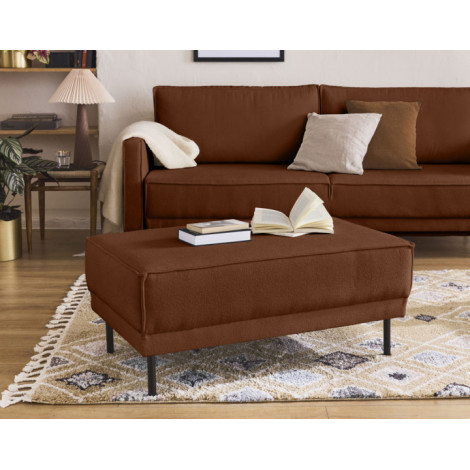 Charlie - pouf - pieds hauts - en tissu|Banquettes / Bancs / Poufs|BestMobilier