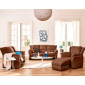 Bastille - pouf en tissu velours relief|Banquettes / Bancs / Poufs|BestMobilier