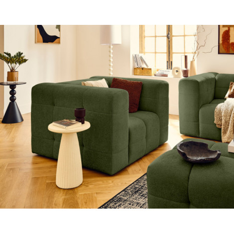 Suzano - fauteuil en tissu texturé|Fauteuil / Chauffeuse|BestMobilier