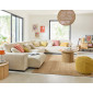 Garance - module d'assise méridienne gauche - en velours côtelé|Canape|BestMobilier
