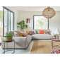 Garance - module d'assise 2 places sans accoudoirs - en velours côtelé|Canape|BestMobilier