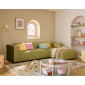 Stella - canapé d'angle droit - 4 places - en tissu texturé|Canape|BestMobilier