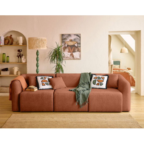 Ikare - module d'assise d'angle gauche - en tissu|Canape|BestMobilier