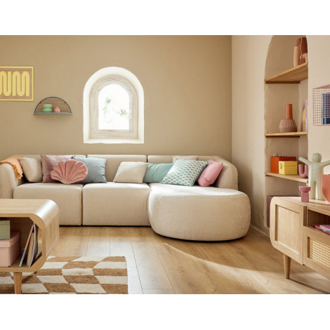 Ikare - module d'assise méridienne droit - en tissu|Canape|BestMobilier