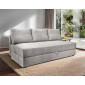 Lucina - canapé droit 3 places - convertible avec coffre - en velours|Canape|BestMobilier