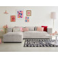 Stella - canapé d'angle gauche - 4 places - en fausse fourrure|Canape|BestMobilier