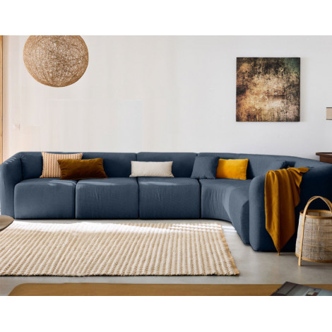 Ikare - canapé modulable d'angle droit - 6 places - en tissu|Canape|BestMobilier
