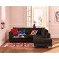 Jake - canapé déhoussable d'angle droit 5 places en velours côtelé|Canape|BestMobilier