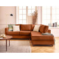 Jake - canapé déhoussable d'angle droit 5 places en tissu|Canape|BestMobilier
