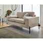 Isaure - canapé droit 2 places en velours|Canape|BestMobilier