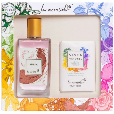 L'Office des Parfums - Coffret les essentiels Musc - 80ml + 100g|Parfum Femme|FolieCosmectic