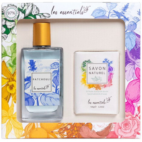 L'Office des Parfums - Coffret les essentiels Patchouli - 80ml + 100g|Parfum Femme|FolieCosmectic