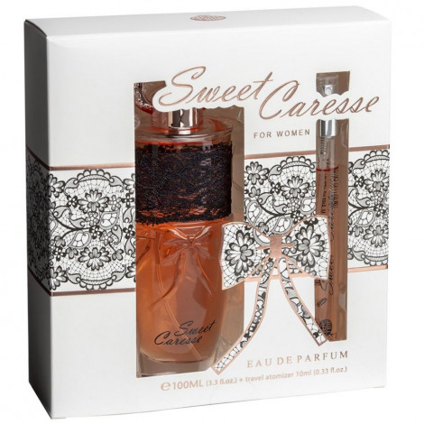 Real Time - coffret Eau de Parfum Sweet Caresse - Femme - 100ml + 10ml|Parfum Femme|FolieCosmectic