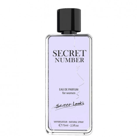 Street Looks - Secret Number - Eau de parfum Femme - 75ml|Parfum Femme|FolieCosmectic