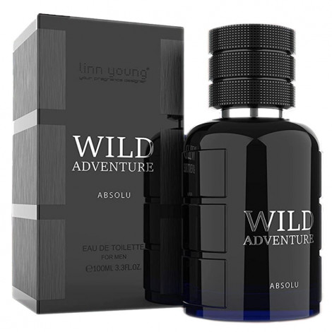 Linn young - Eau de toilette Homme - Wild adventure absolu - 100ml|Parfum Homme|FolieCosmectic