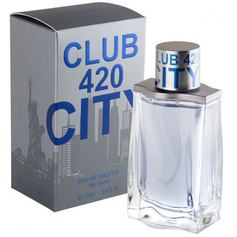 Linn Young - Eau de Toilette homme Club 420 City - 100ml|Parfum Homme|FolieCosmectic