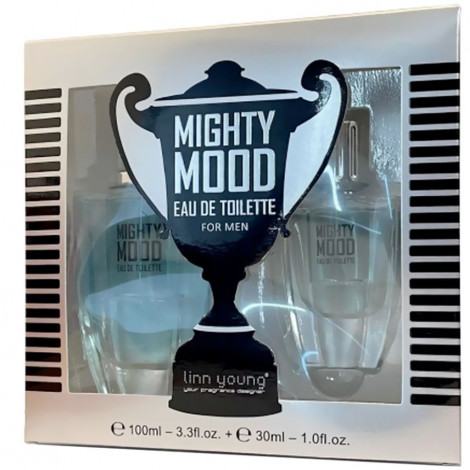 Linn young - Coffret Eau de toilette Mighty Mood - Homme - 100ml + 30ml|Parfum Homme|FolieCosmectic