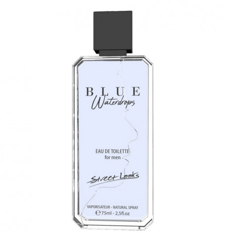 Street Looks - Blue Waterdrops - Eau de toilette Homme - 75ml|Parfum Homme|FolieCosmectic