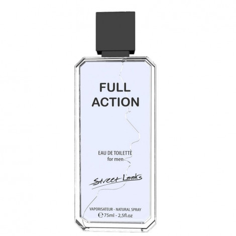 Street Looks - Full Action - Eau de toilette Homme - 75ml|Parfum Homme|FolieCosmectic