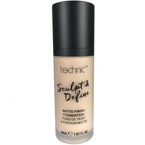 technic - Fond de teint Sculpt & Define finition mat Porcelain - 30ml|Teint|FolieCosmectic