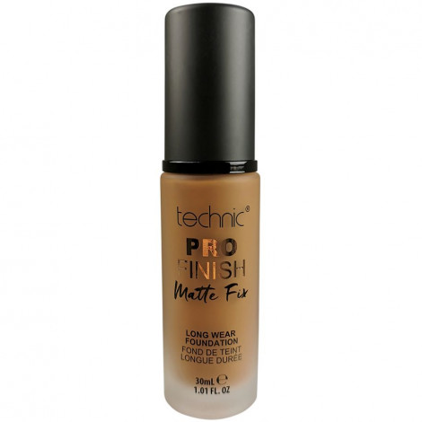 technic - Pro Finish Matte fix Fond de teint Longue Durée Chestnut - 30ml|Teint|FolieCosmectic